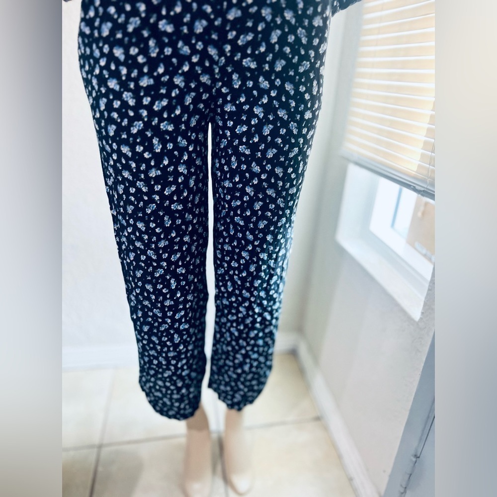 MADEWELL floral jumpsuit size XS great condition . Soft and cozy - Picture 12 of 16
